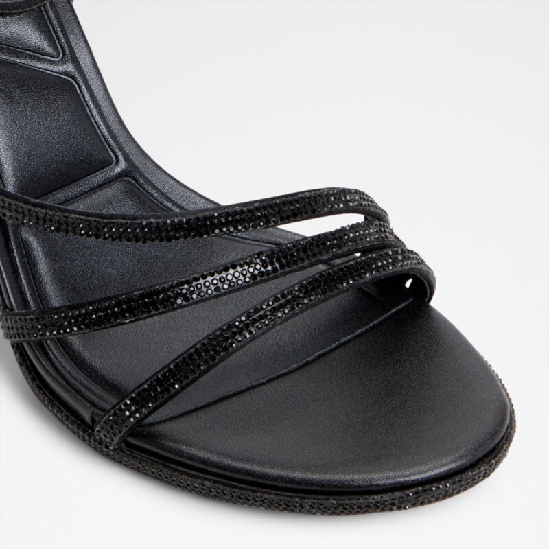 CHICGLOW SILVER TEXTILE BLACK