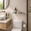 ESTANTE DE BAÑO EN VIDRIO 11 X 38 CM Estante De Baño En Vidrio 11 X 38 Cm
