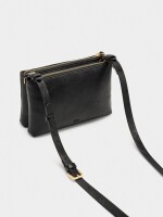 Bolso Bandolera Con Tachuelas negro