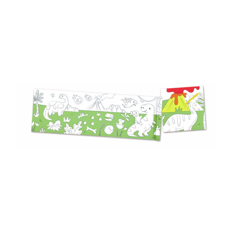 Rollo de Papel para pintar Dinosaurios Hape Rollo de Papel para pintar Dinosaurios Hape