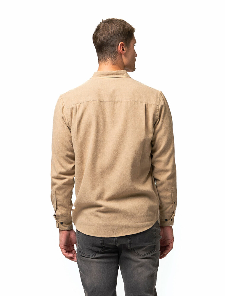 Camisa Franela Philadelphia Forum Tostado