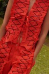 Dancing Queen top Rojo