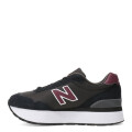Championes de Mujer New Balance Life Style Mode Negro - Bordó