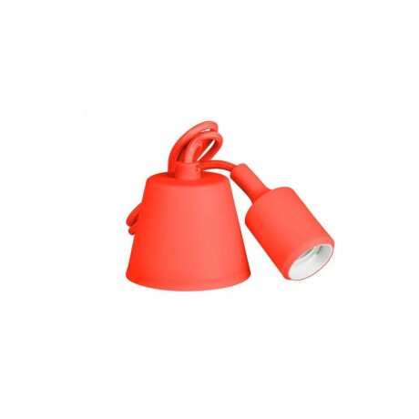 ACDC271 Luminaria Colgante De Techo Colorful Rojo