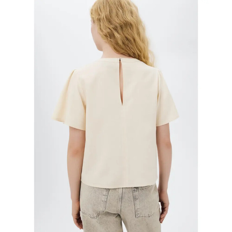 BLUSA MM FEM BEGE