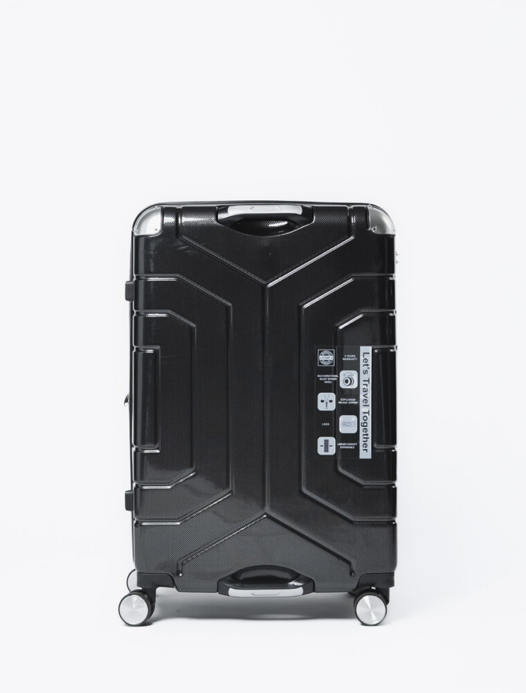 Valija Nomade Silver 28 pulgadas Negro