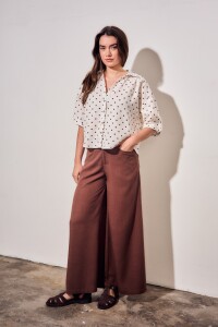 Blusa Lunares Nacar