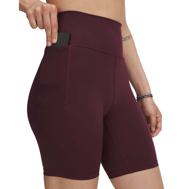 Meridian Bike Short 7in-GRN RED-600