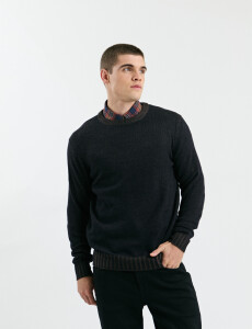 470586 SWEATER FERAUD Azul Oscuro
