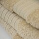 Set 3 toallas 40cm x70cm + 2 70cm x140cm algodón BEIGE