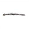 Brazalete Torneado-Plata y Oro-Sin piedra- BR5004 sinpiedra