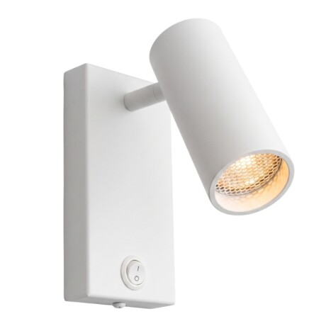 ARTEFACTO DE PARED LONG LETICIA ORIENTABLE Luminaria de Pared Long Leticia Blanca