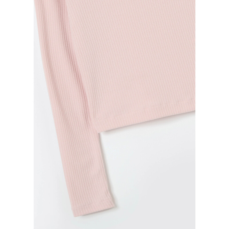 BLUSA ML FEM ROSA CLARO