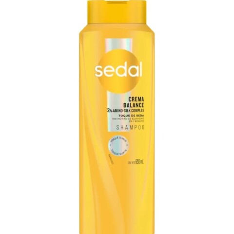 Sedal shampoo 650 ml Balance toque de seda