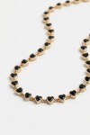 COLLAR FANCY HEART Negro