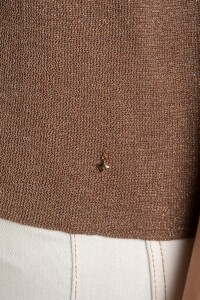 Sweater Algodon Manga Corta Arena