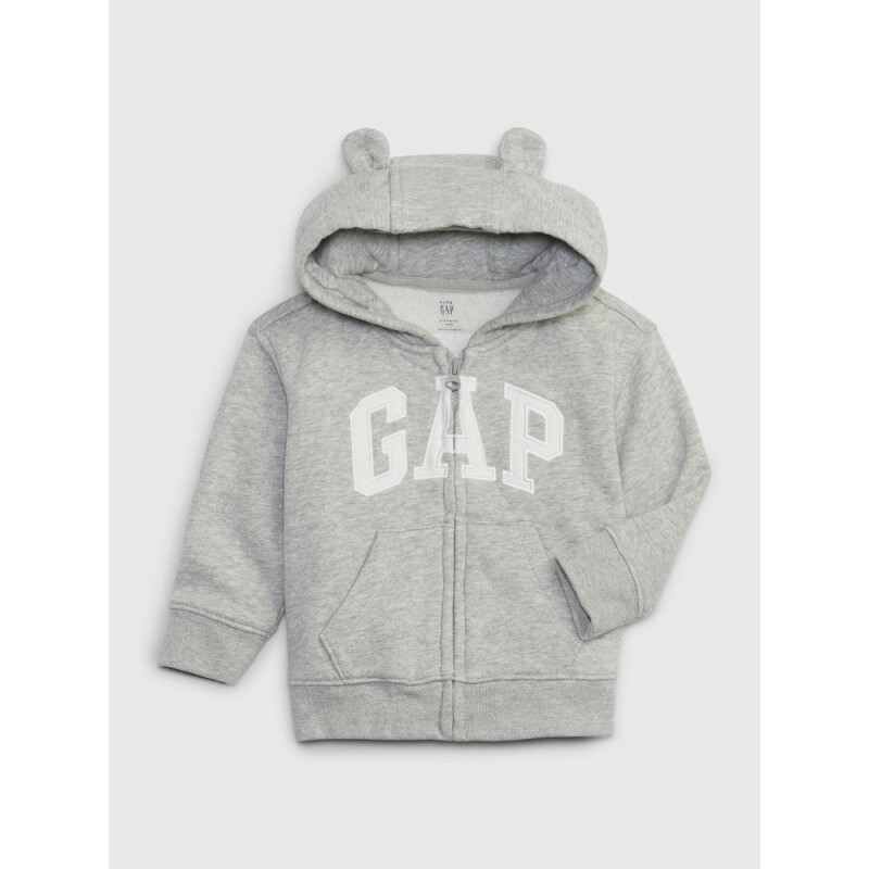 FRCH FLC LOGO FZ LIGHT HEATHER GREY
