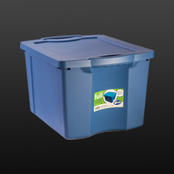 CAJA PLASTICA FULLBOX AZUL 60.3X48.1X37.8 CM. (908) AZUL