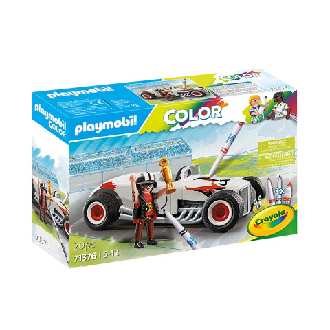 Auto Hot Rod para Pintar Playmobil 20 Piezas U