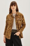 Campera Canvas Leopard Verde