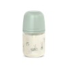 Biberon vidrio Wonder Suavinex 120ml verde conejo