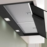 Campana decorativa integrada Bosch 90 cm DBB97DP60 Negro Mate Campana decorativa integrada Bosch 90 cm DBB97DP60 Negro Mate