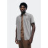 CAMISA MM MASC GRIS CLARO/NEGRO/NARANJA