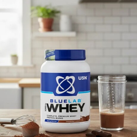 Whey Protein 908g USN Blue Lab 100% Chocolate