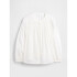 V-LS LACE INSERT FASHION TOP NEW OFF WHITE V2