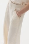 Pantalón Captain en Lino Cream