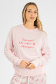 PIJAMA CROISSANTS ROSADO