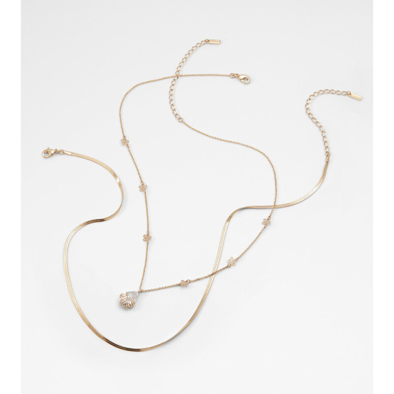 TEARDROP GOLD/CLEAR MULTI GOLD/CLEAR MULTI