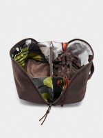 Necesaire Liso De Nylon marron