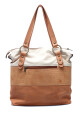 Cartera Cuero Combinado Croco con Tachas Suela