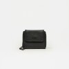 Billetera Hadley en efecto cuero Negro