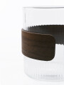 VASO LISTRADO CON MADERA TRANSPARENTE