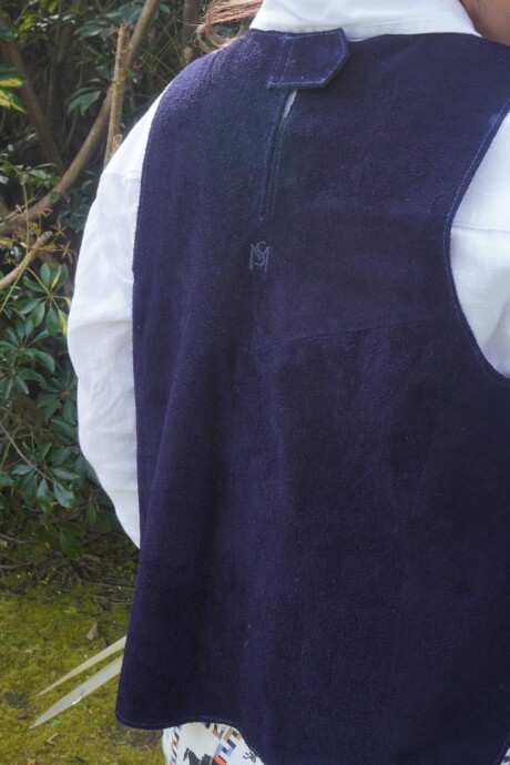 Sun Suede Vest Gamuza Azul