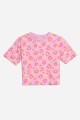 T-shirt animal print FUCSIA