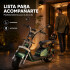 Moto Eléctrica GoGreen Adventure 2000W 20Ah R12 55km/h Verde