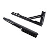 Ménsula metálica plegable 30x14 Negro