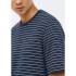 CAMISETA MM MASC LISTRADO AZUL