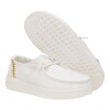 Wendy Rise Perf Canvas - Mujer White