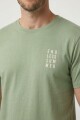 Remera m/c estampada Endless Summer VERDE