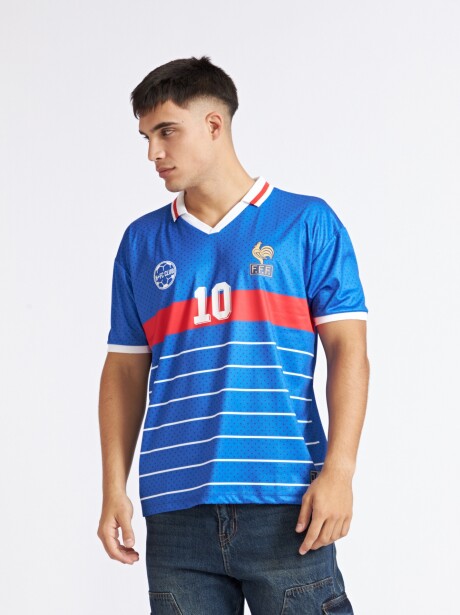 REMERA FRANCIA AZUL