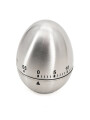 RELOJ PORTATIL DE COCINA HUEVO INOX PLATEADO (V)