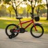 Bicicleta Infantil Shengdi R16 Canasto Parrilla Guardabarros Rojo 1
