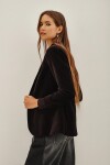 Saco Taylor Velvet Negro