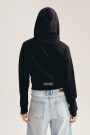 CAMPERA CROP Negro