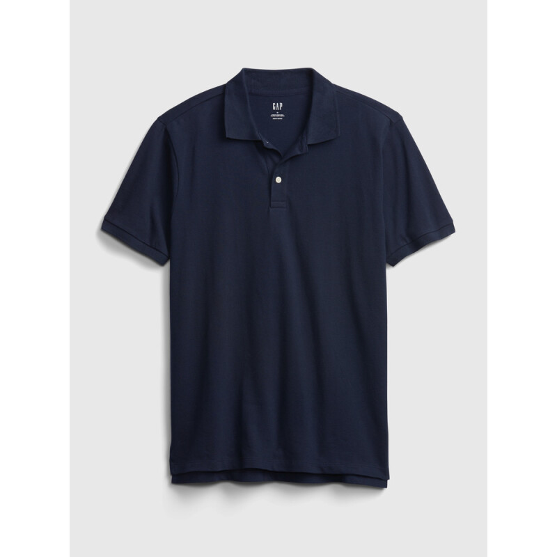 V-STRETCH PIQUE POLO - SOLID TAPESTRY NAVY