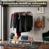 Perchero Para Ropa Percha Metal Organizador Estante Placard Imback Color Blanco Perchero Para Ropa Percha Metal Organizador Estante Placard Imback Color Blanco